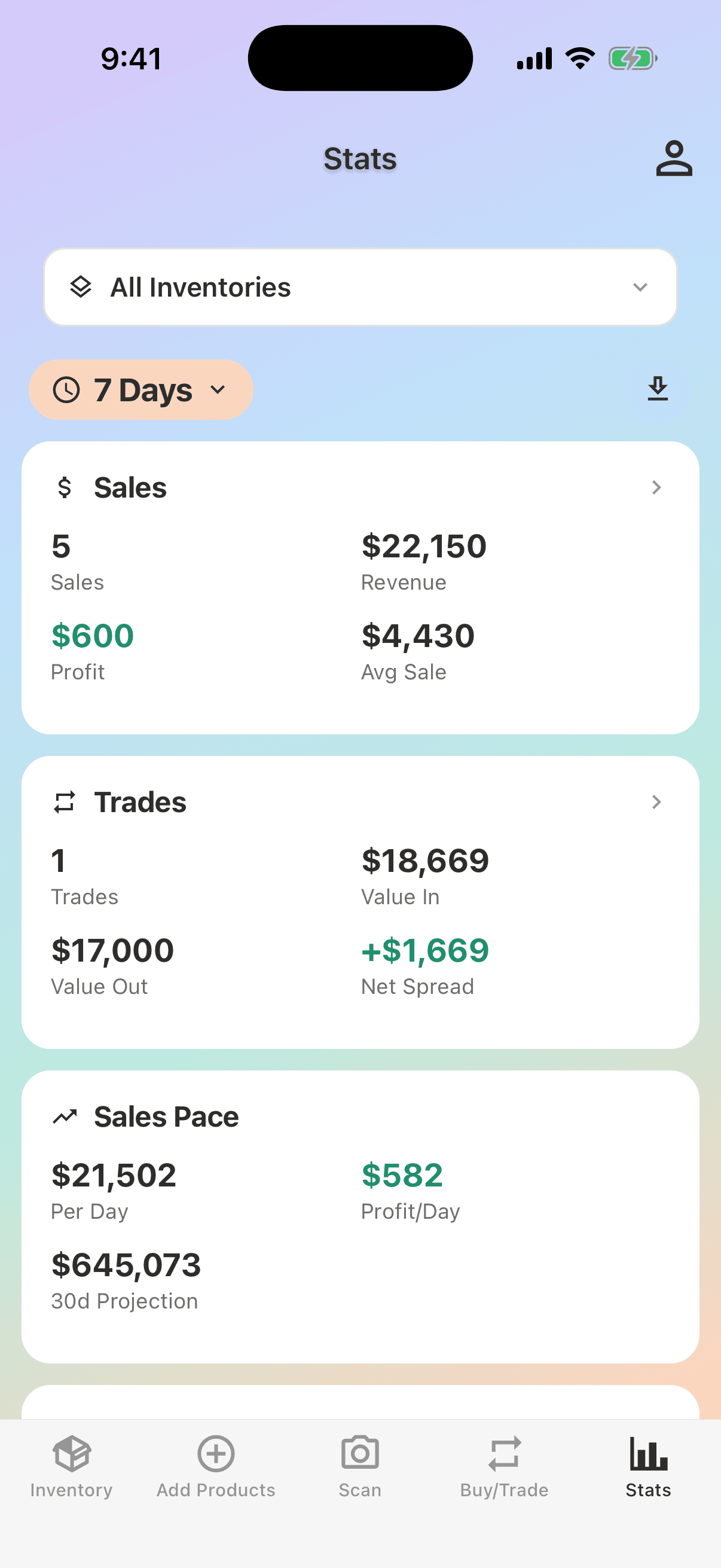 One dashboard. Every show, every shop.